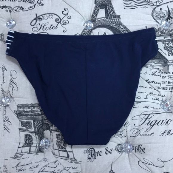 ROBIN PICCONE SAILOR STRIPE FIERY HIGHWAIST Bottom - Picture 5 of 6